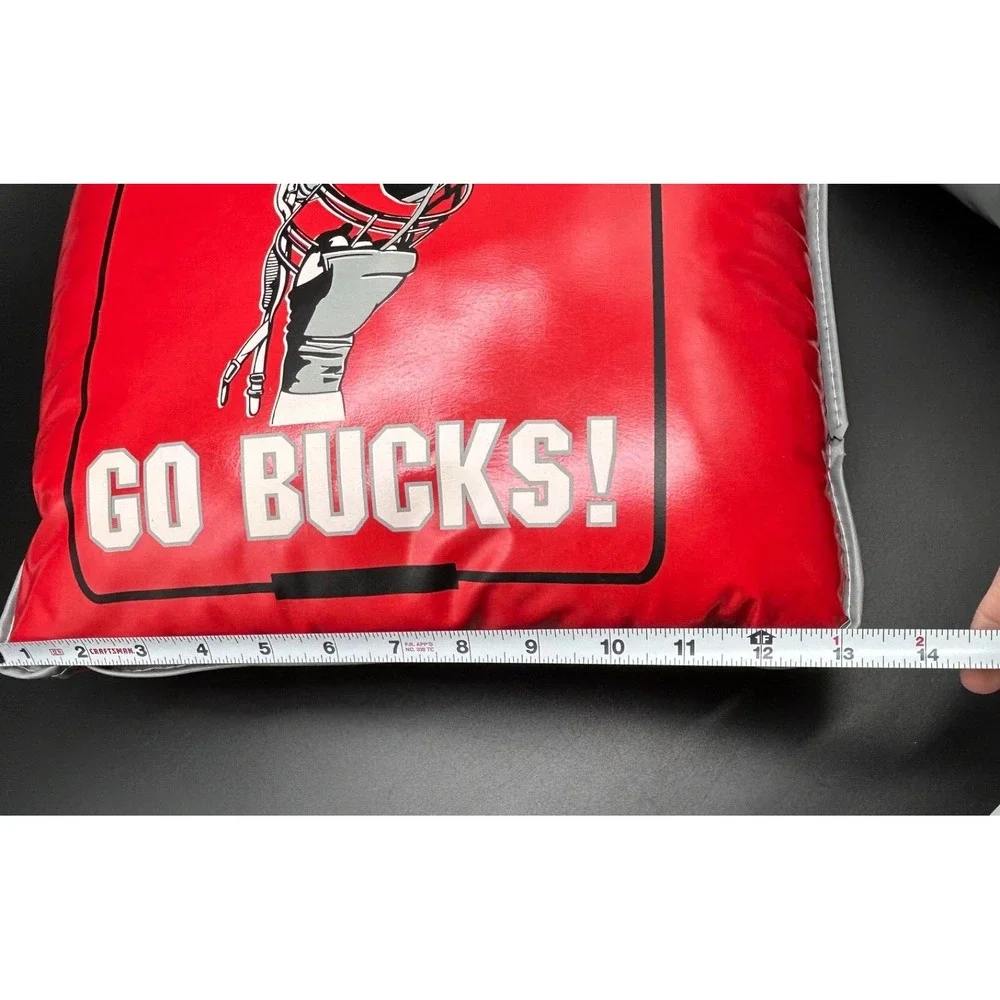 Vintage Set 2 Ohio State Buckeyes Football Stadium Seat Cushion Pill Carmen